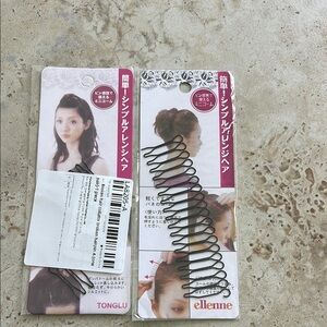 Black Hair Pins Set